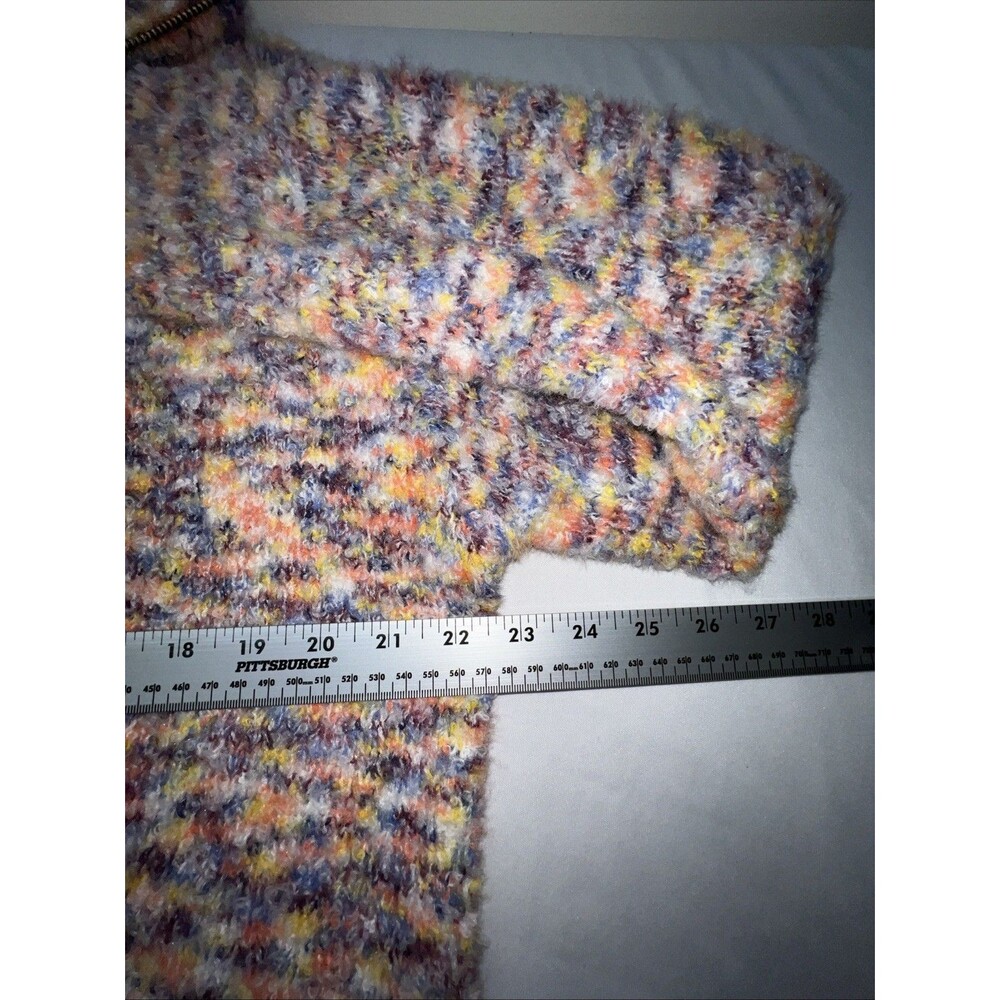 John + Jenn Women’s Alby Sweater Multicolored Warm Cozy Size Medium - Runs Large - Picture 8 of 9